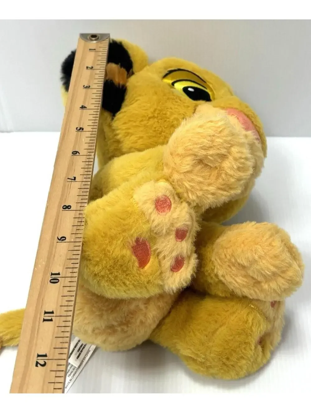 Disney The Lion King Simba Plush Stuffed Animal, Sitting Pose Toy, GUC